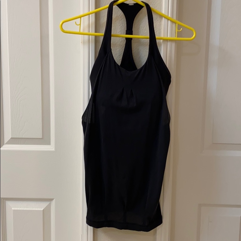 Lululemon Racerback Top with Sports Bra